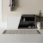 Hanah Home Fiona Bench Zapatero Antracita y Blanco